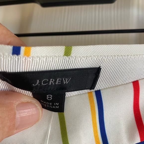 BNWT J. Crew pleated floral midi skirt - size 8 - Picture 6 of 8